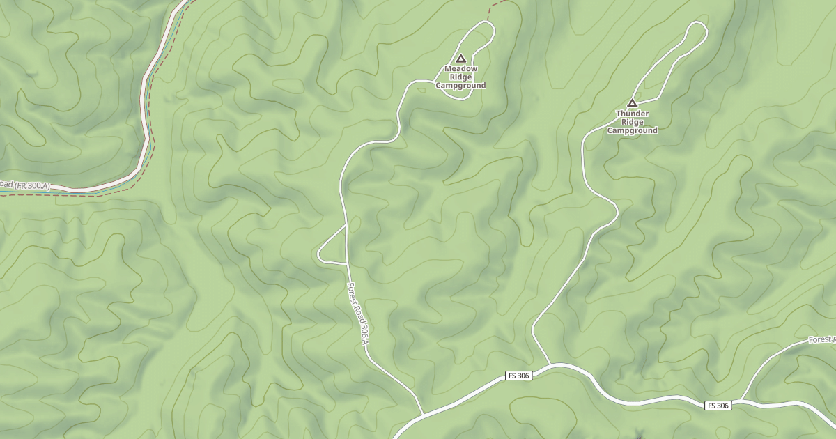 Map preview of MEADOW RIDGE CG