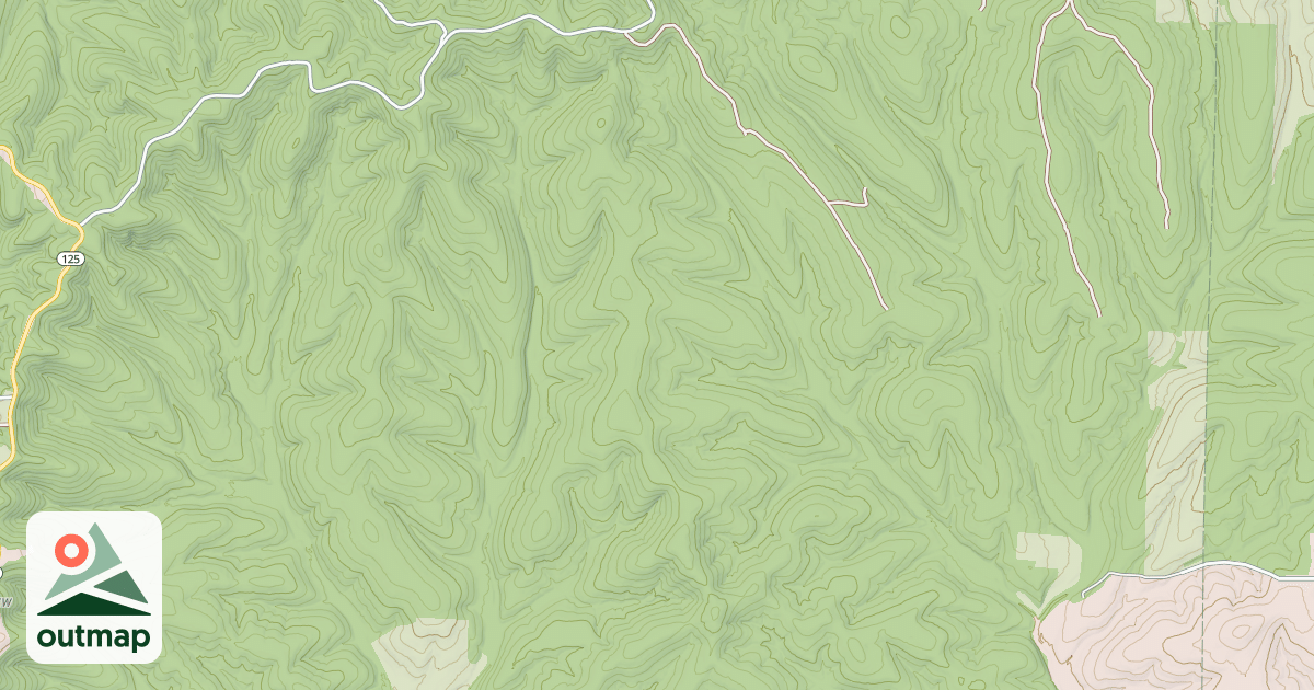 Map of TENNYSON HOLLOW