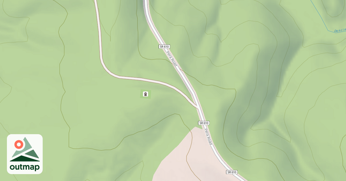 Map of DANCING RIDGE