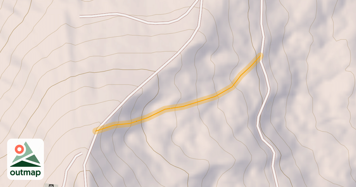 Map of Le Col Grand Hors Piste