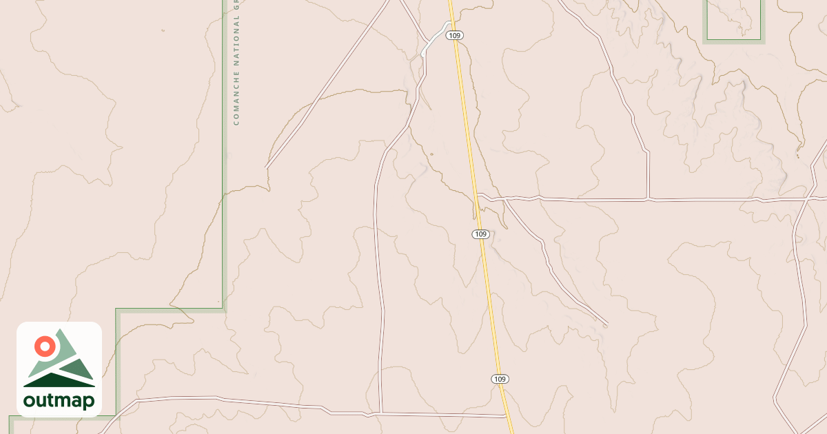 Map of POND LOOP