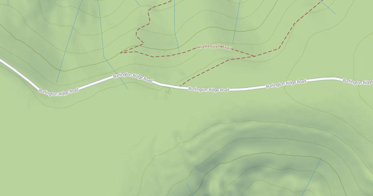 Map preview of BURLINGTON RIDGE SPUR