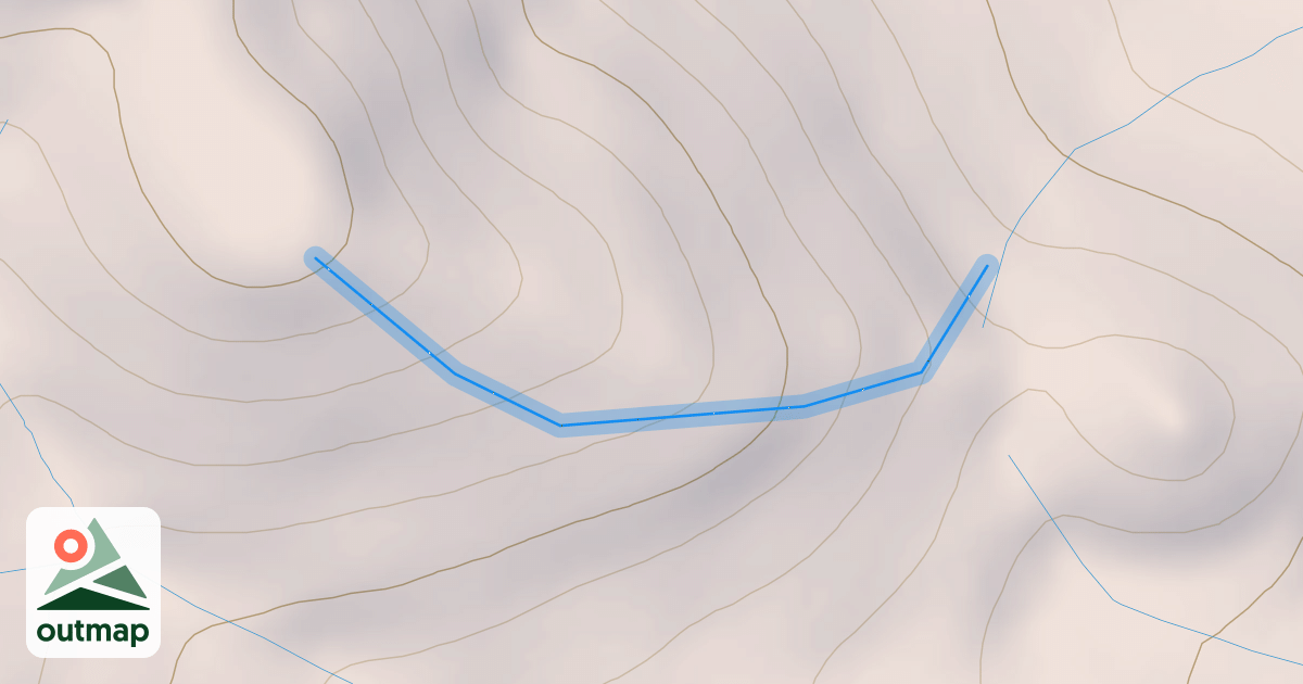 Map of Ronnie's Ridge