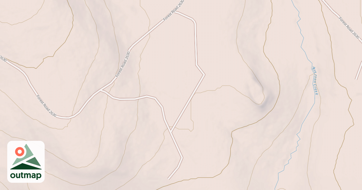 Map of USFS National Forest System Roads {ADB4F338-BD26-41D7-B779-4F0DE44AFCBB}