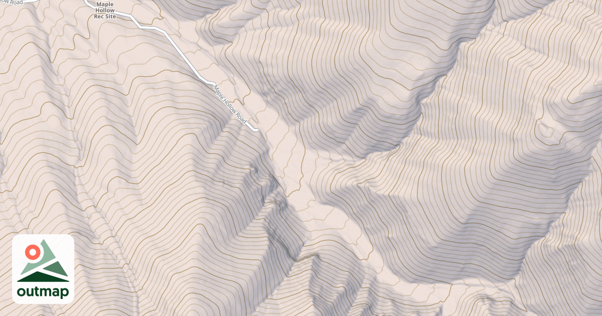 Map of MAPLE HOLLOW - CCC