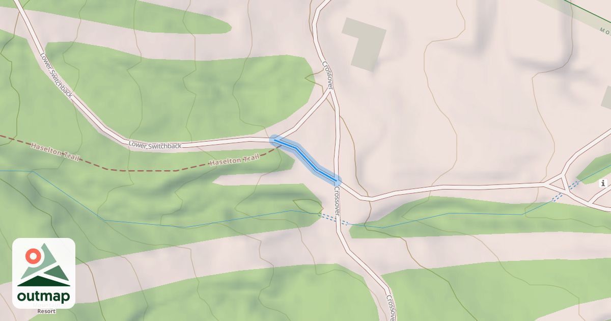 Map of Lower Switchback
