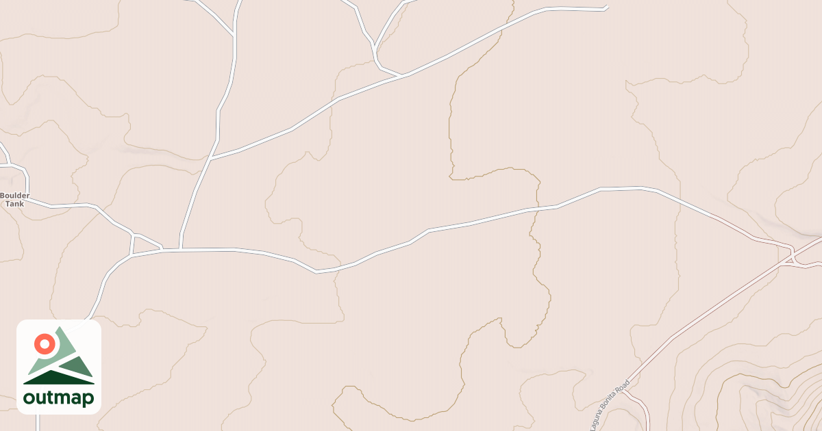 Map of BOULDER TANK