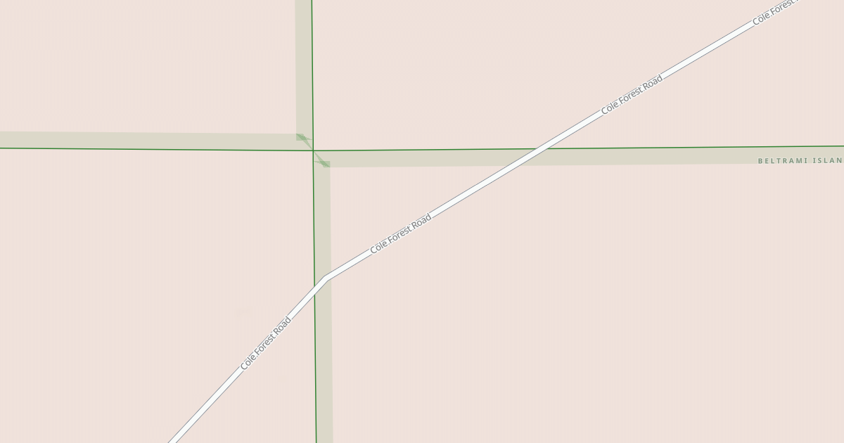 Map preview of Warroad/Roseau Trails