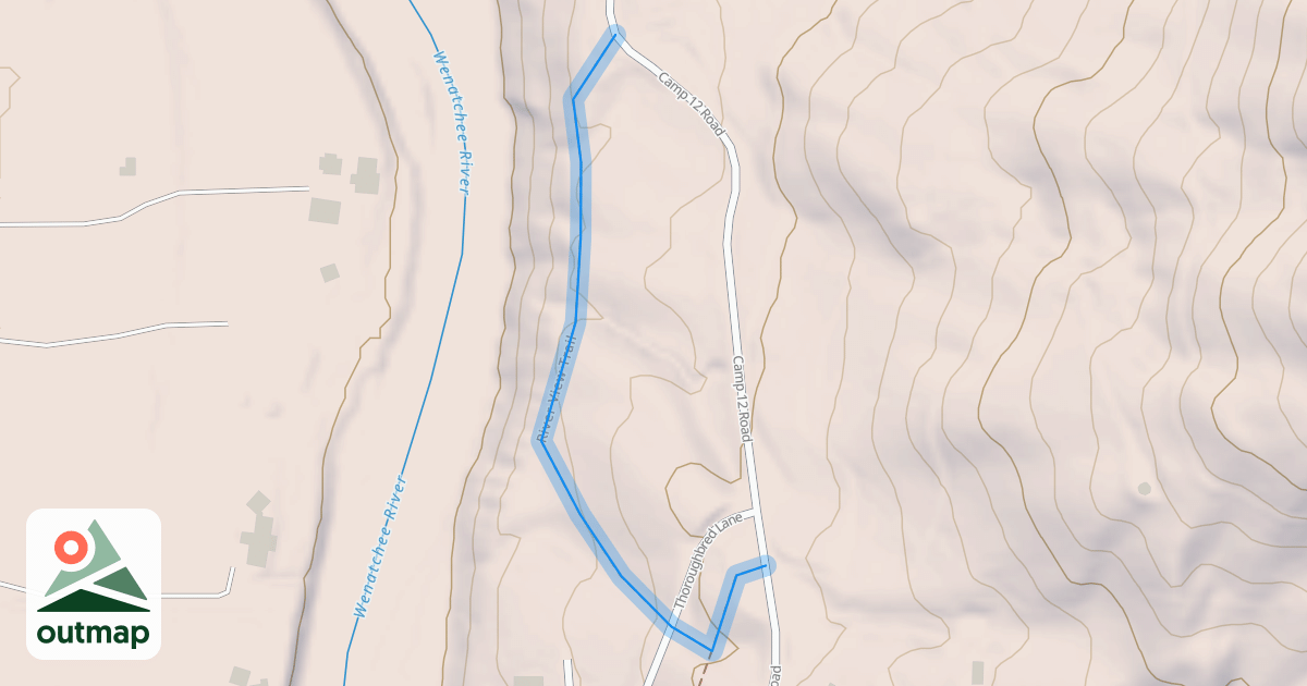 Map of River View Trail