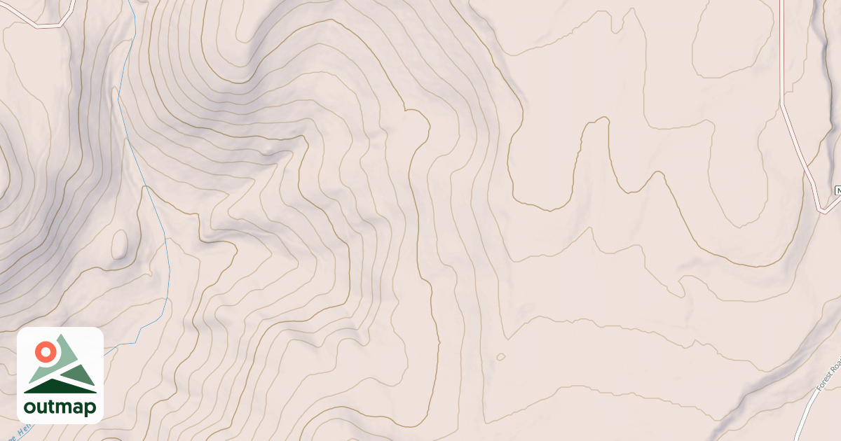 Map of USFS National Forest System Roads {2C95A989-3043-45CC-ADC8-70B7D087CFEB}