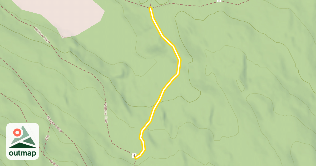 Map of Moose Loop
