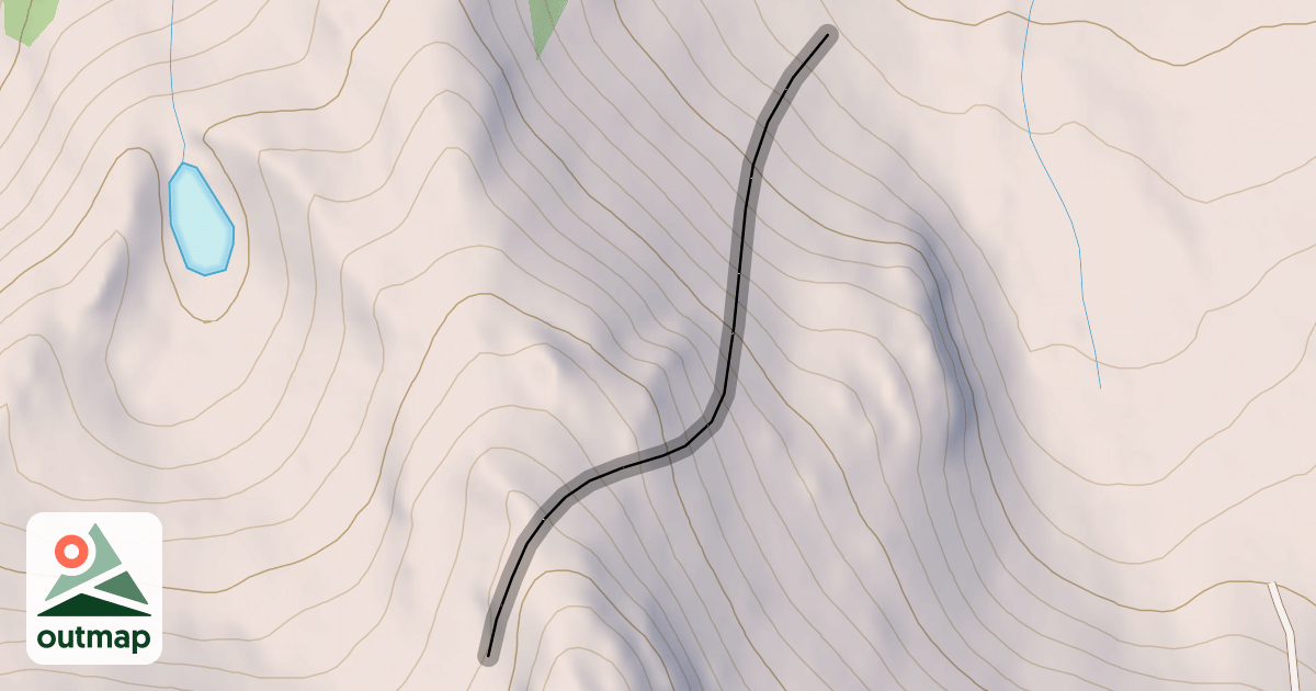 Map of Chris's Drop