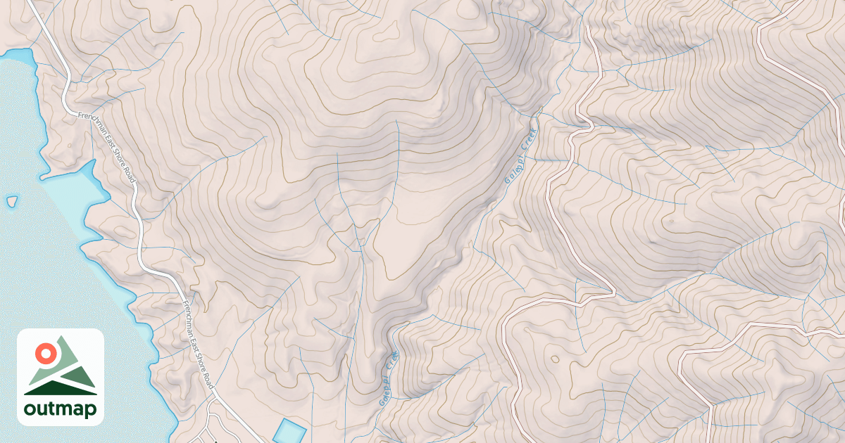 Map of BIG COVE EAST CG