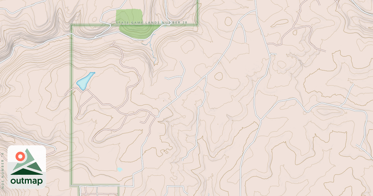 Map of IRWIN RUN