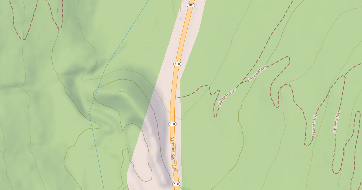 Map preview of SHERBURNE TRAILS PARKING