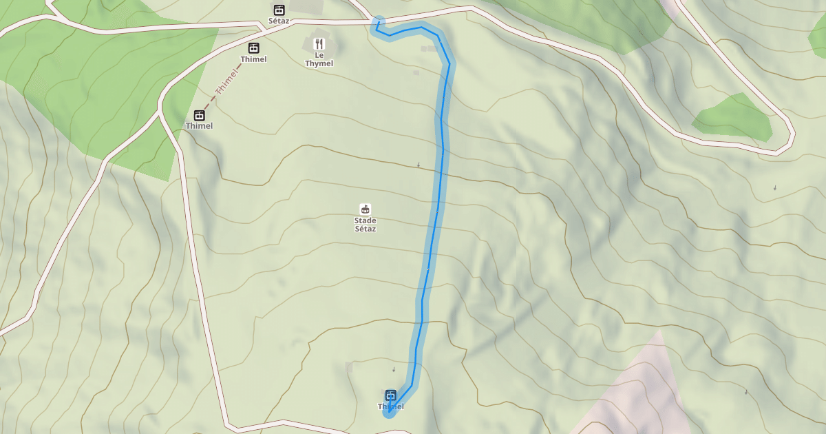 Map preview of Chevreuil