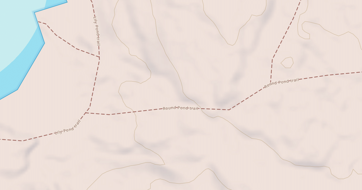 Map preview of Round Pond Trail