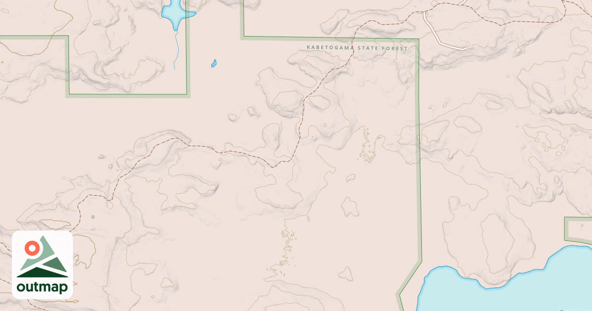 Map of Arrowhead Snowmobile Trail