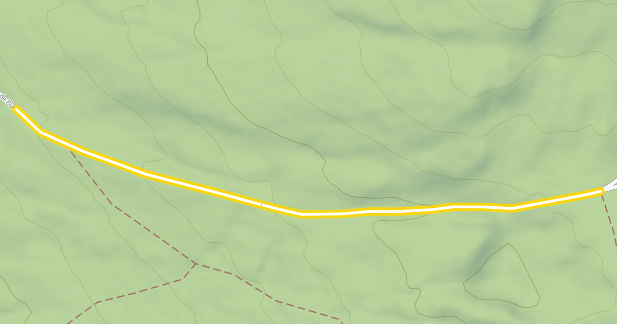 Map preview of Route de Planachat