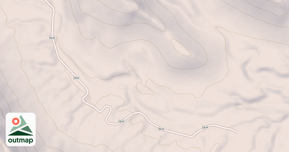 Map of BLM National GTLF Public Motorized Roads 5d551cc4-0fa4-44d9-8e13-503101aded4d