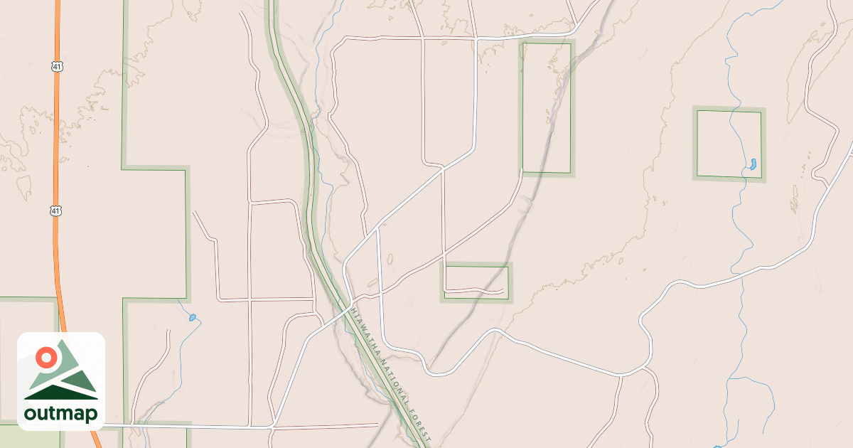 Map of BAKER CREEK (I-13)