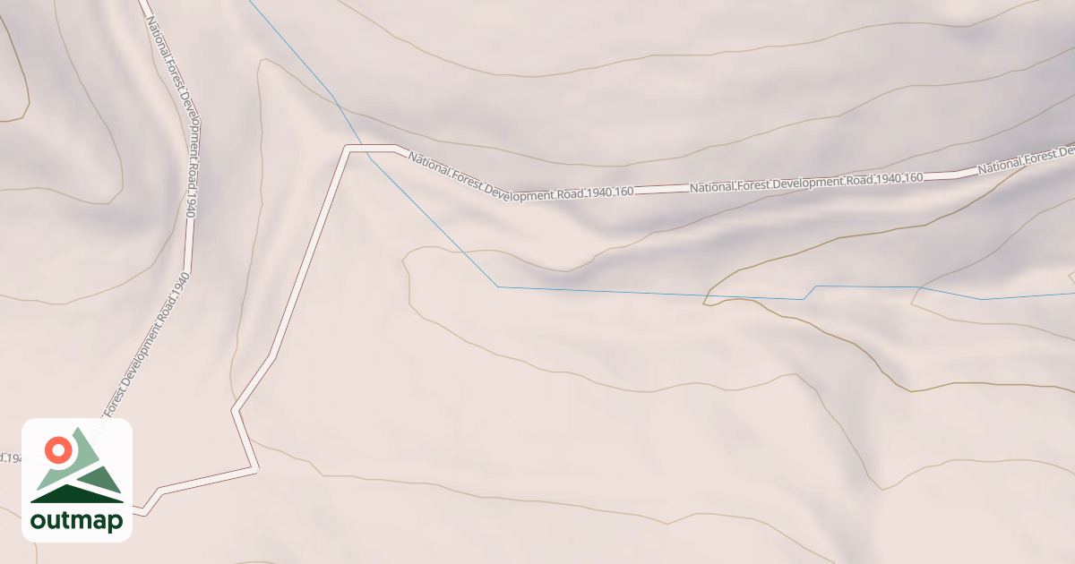 Map of USFS National Forest System Roads {39715576-1E1E-4306-87BC-3903E886160A}