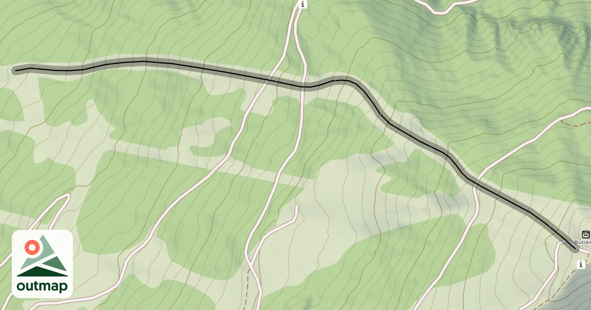 Map of Roche Iglière