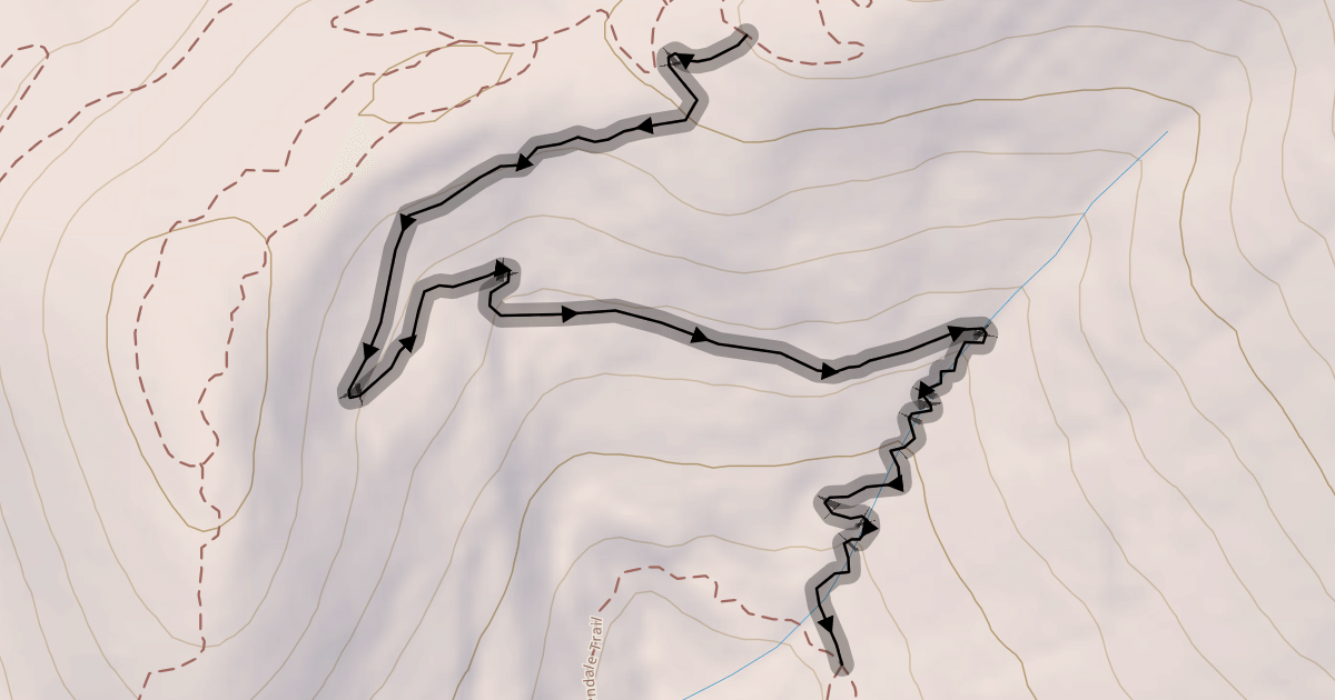 Map preview of Upper Mordor - Downhill