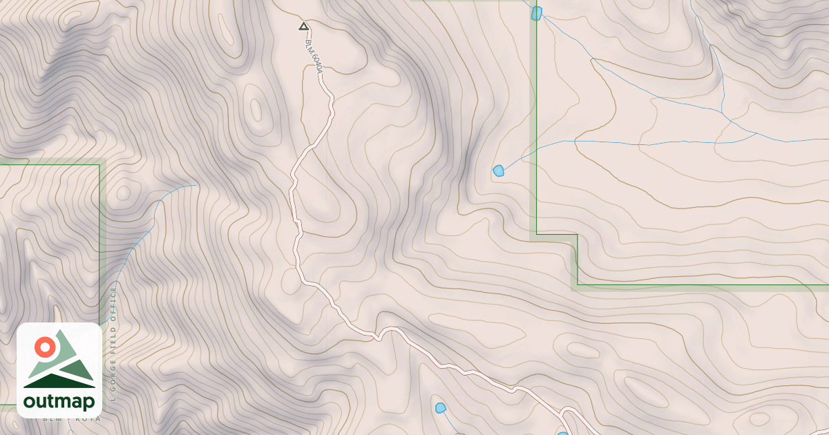 Map of BLM National GTLF Public Motorized Roads dae25911-413e-4eb8-a1f9-b88feca22ecd
