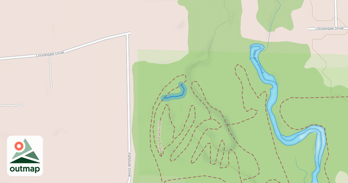 Map of Christmas Trail