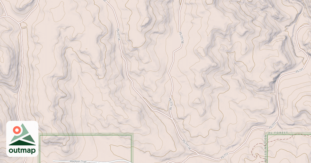 Map of MICKEY BR 1A