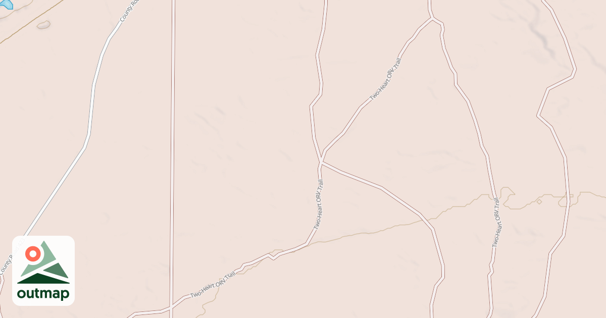 Map of Two-heart Trail