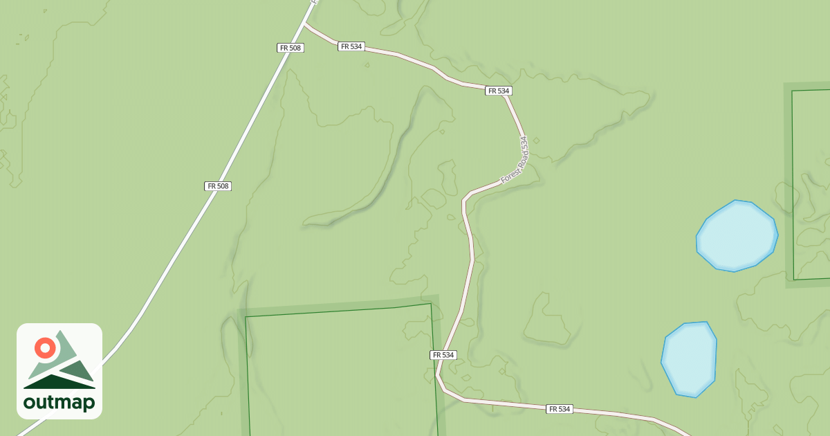 Map of FR 534