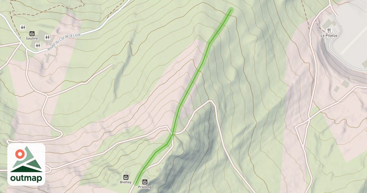 Map of Biollay