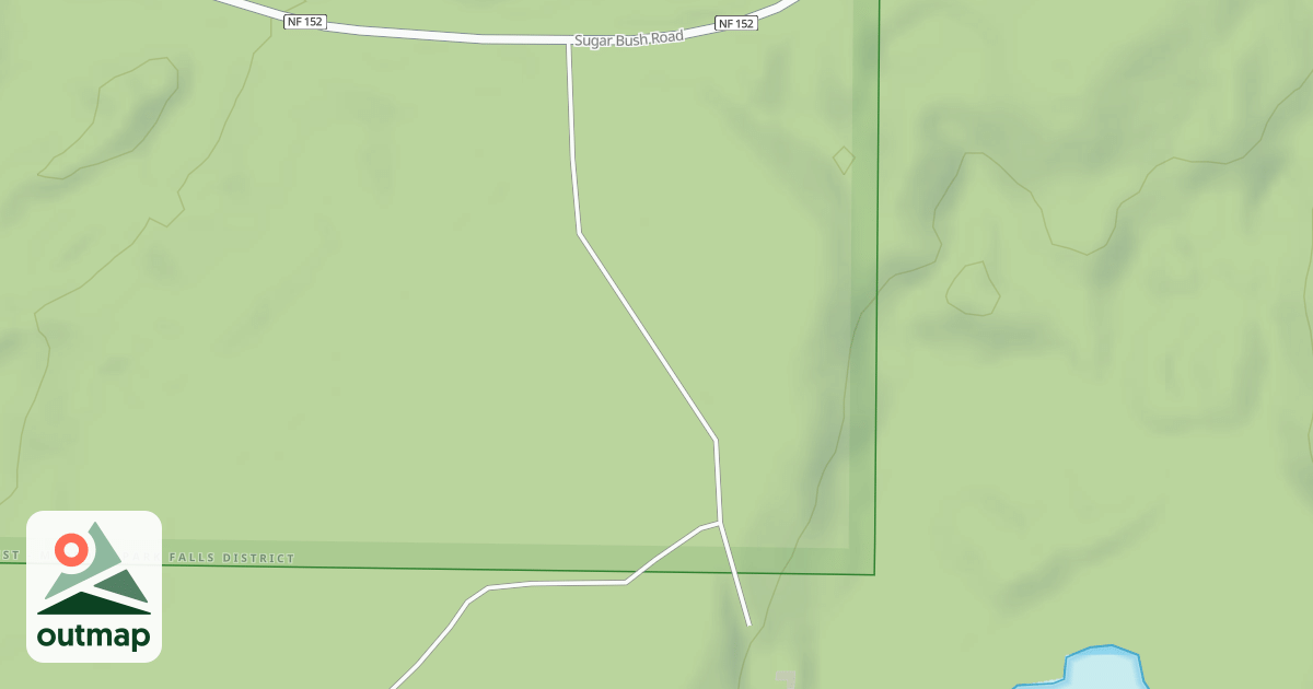 Map of FR 152E