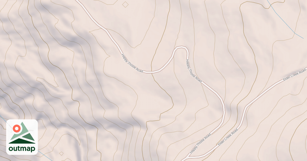 Map of HAPPY THISTLE
