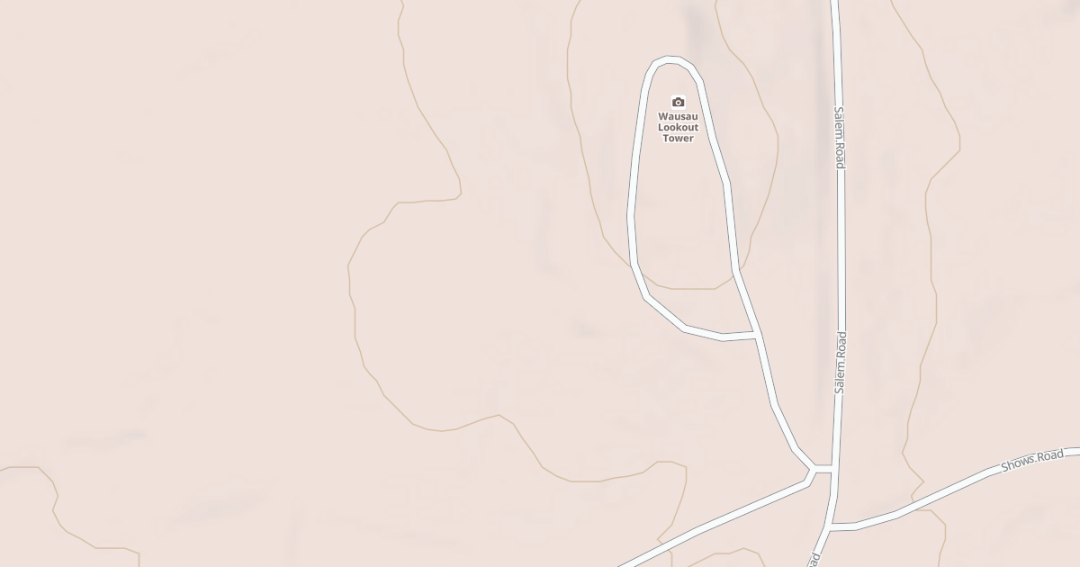 Map preview of WAUSAU