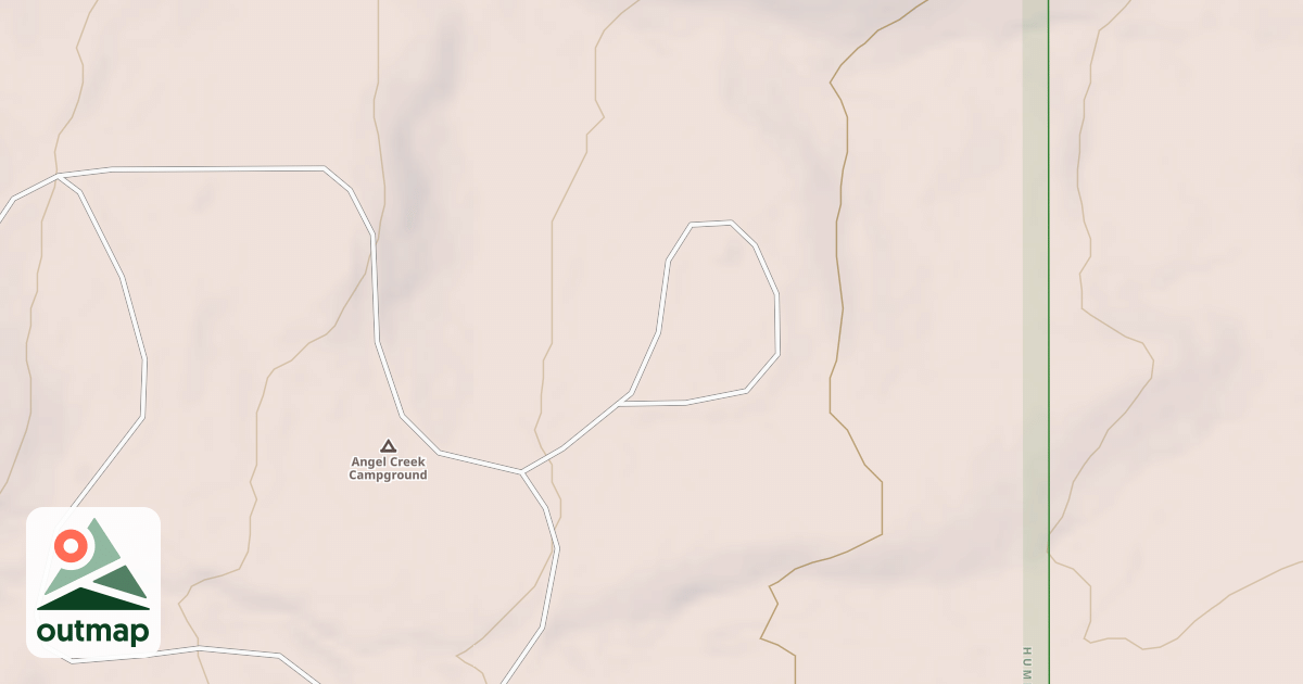 Map of ANGEL CREEK CG LOOP A