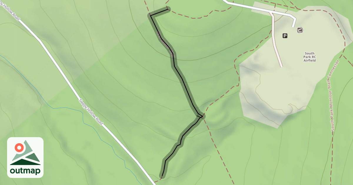 Map of Gas Meter Trail