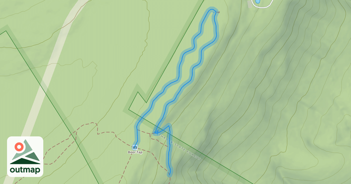 Map of Kistler Trail