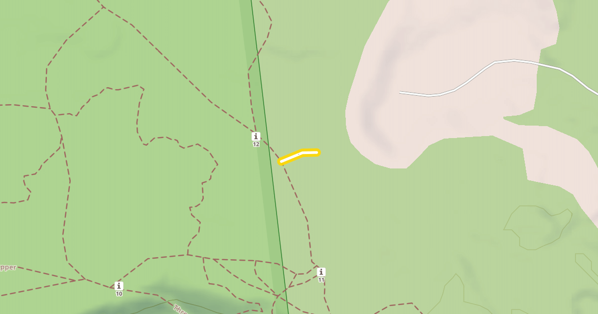 Map preview of Private Trail