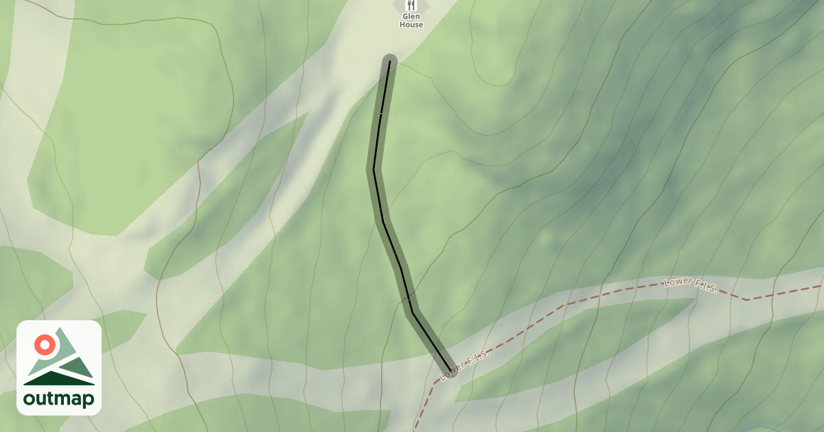 Map of South Bound