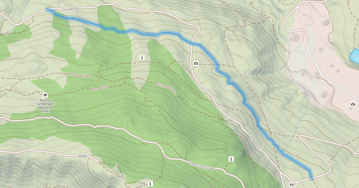 Map preview of Deer Run