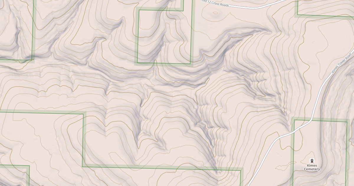 Map preview of USFS National Forest System Roads {A96F5BF1-7260-4C19-8A13-DFEEDABC7B4C}