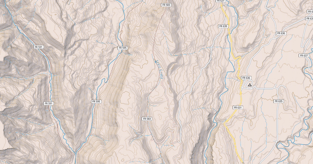 Map preview of Piedra Stock Dr