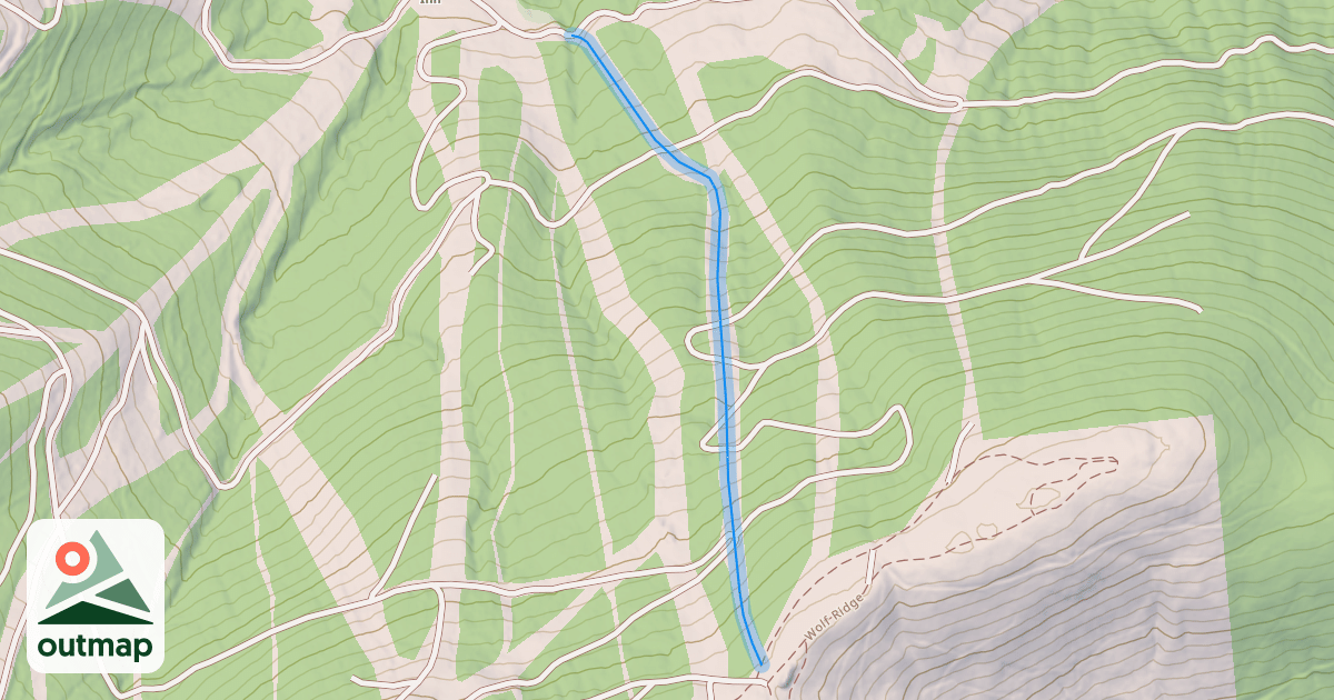 Map of Stella's Run