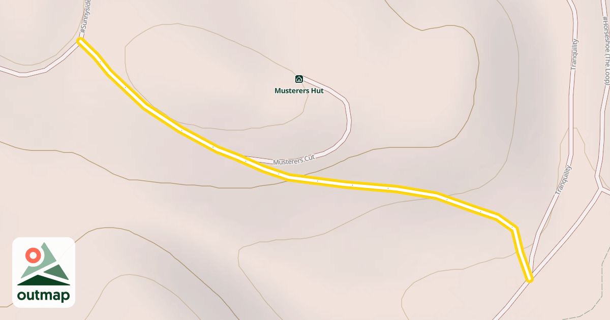 Map of Toms Track
