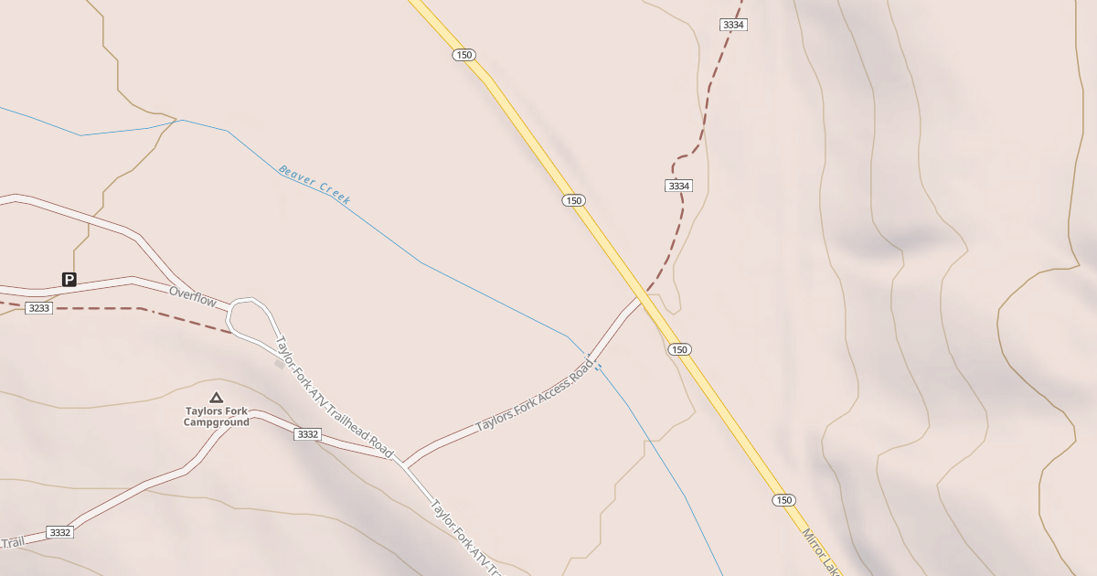 Map preview of Coop Creek Connector