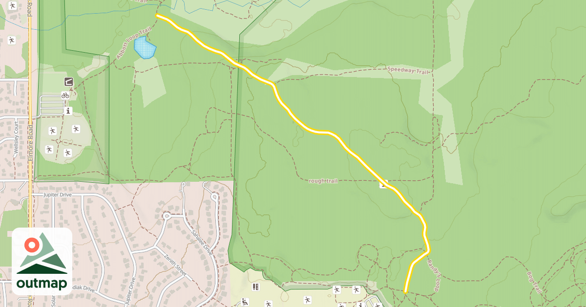 Map of Homestead Trail