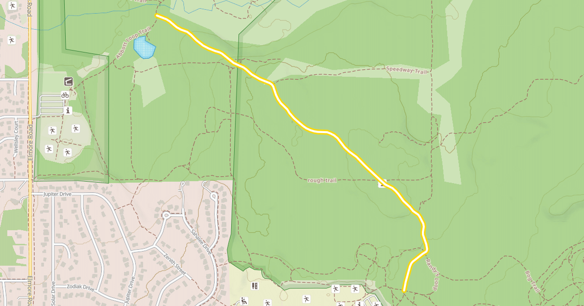 Map preview of Homestead Trail